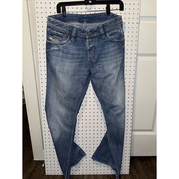 VTG 2001 Diesel Industry Italian Bootcut Low Rise Button Fly Mens 32x30 - Picture 1 of 9